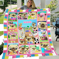 Personalized Chip And Potato Blanket