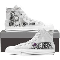 Nico Robin One Piece High Top Sneakers