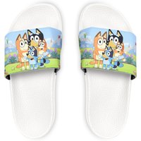 Blue Dog Family Slide Sandals