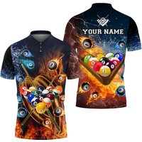 Personalized Billiard Ball Polo Shirt