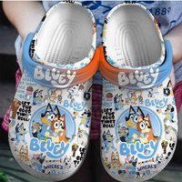 Personalized Blueydad Family Birthday Clog Shoes