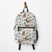 Home Alone Kevin Mccallister Christmas Holiday Pattern Backpack