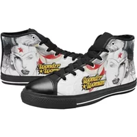 Wonder Women Sneakers High Top Canvas Athletic Mens Shoes