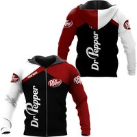 Dr Pepper Zip Hoodie, Personalized Zip Hoodie
