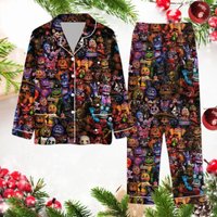Fnaf Five Nights At Freddy's Pajamas Set