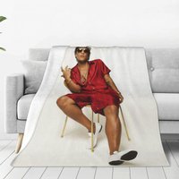 Bruno Mars Fleece Blanket