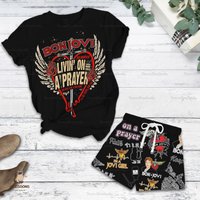 Bon Jovi Short Pajama Shirts