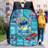 Customized Blue Monster School Backpack