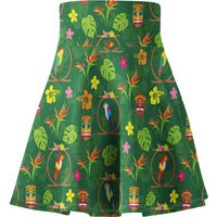 Enchanted Tiki Tropical Room Skater Skirt