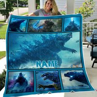 God Zilla King Of The Monsters Blanket