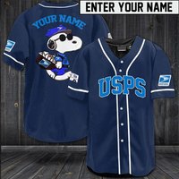 Personalized Postal Service 3d Baseball Jerseys Shirt