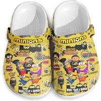 Minions Clogs Shoes, Despicable Me Clogs Shoes