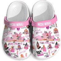 Nicki Minaj Shoes, Nicki Minaj Sandals, Pink Friday 2 2024 Clogs