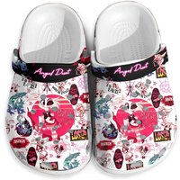 Hazbin Hotel High Top Shoes, Hazbin Hotel Angel Dust Clog