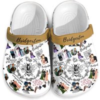Bridgerton Shoes, Lady Whistledown Sneaker, Spill The Tea Summer Clogs