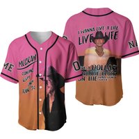 Personalized Tim Mcgraw Standing Room Only Tour 2024 Baseball Jersey