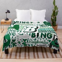 Binghamton Universtiy Blanket Throw Blanket