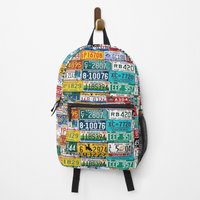 All States Plates Backpack