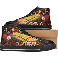 The Flash Inspired High Top Sneaker Both For Men And Women, Idea For Birthday