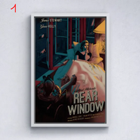 Rear Window, Wall Art, Movie Poster