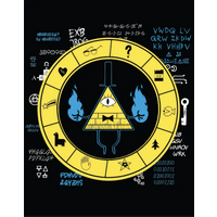 Gravity Falls - Bill Cipher Zodiac Premium Matte Vertical Poster