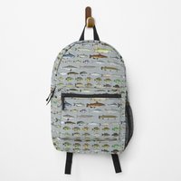 North America Freshwater Fish Group Backpack