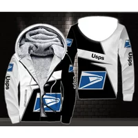 Postal Service 3d Fleece Hoodie