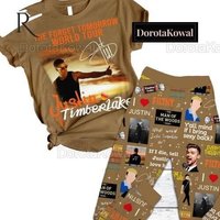 Justin Timberlake Pajamas Set, The Forget Tomorrow World Tour