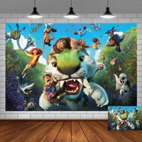 The Croods Party Supplies Birthday Decor Banner Backdrop