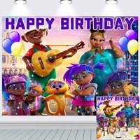 Monkey Of Vivo Party Supplies Party Decor Banner Backdrop