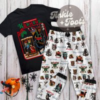Holiday Fun With Krampus Pajama Set, Halloween Pajamas