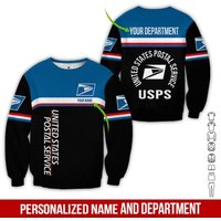 Personalized Name Proud Postal Worker Sweatshirt, Gift For Postal Worker Nt796
