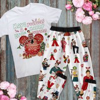 Have Yourself A Harry Little Pajamas Set, Personalized Family Pajamas, Harry Family Pajamas Set.
