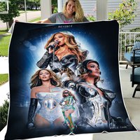 Beyonce Renaissance World Tour Fleece Blanket