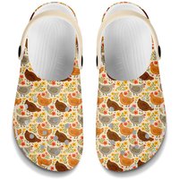Chicken Farmer Clog Shoes - Funny Design