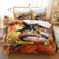 3d Printed Dragon Ball Z Son Goku 3d Bedding Set