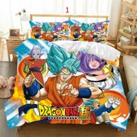 Dragon Ball Super Bedding Set, Anime Bedding Set