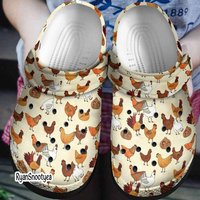 Customized Farmer Chicken Slippers