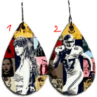 Chiefs Kelce 87 Earrings