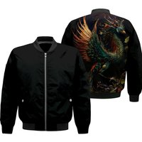 Phoenix Unisex Bomber Jacket