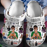 Peso Pluma Graphic Shoes, Unique Holiday Gift, Gift For Friends