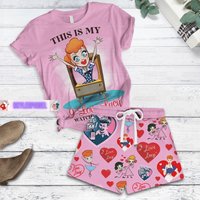 I Love Lucy T-shirt And Shorts Set