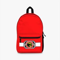 Red Ranger Morphin Coin Power Ranger Backpack