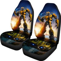 Bumblebee Transformer Car Seat Covers