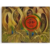 Sun And Life By Frida Kahlo