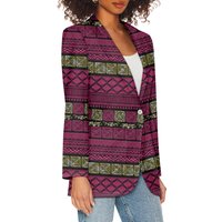 African Print Ladies Casual Blazers