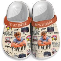 Benson Boone Beautiful Things Before You Clogs