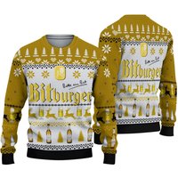 Bitburger Beer Ugly Sweater Christmas Gift For Xmas 3d Sweater
