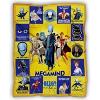 Megamind Blanket Megamind 3d Movie Fleece Blanket