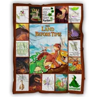 The Land Before Time Blanket, Cartoon Movies Fleece Blanket
